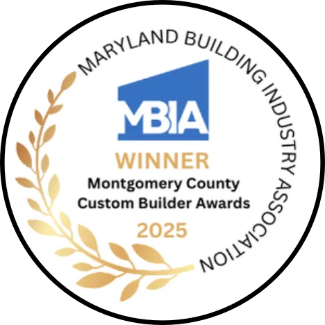 MBIA Montgomery County Custom Builder Awards 2025 winner