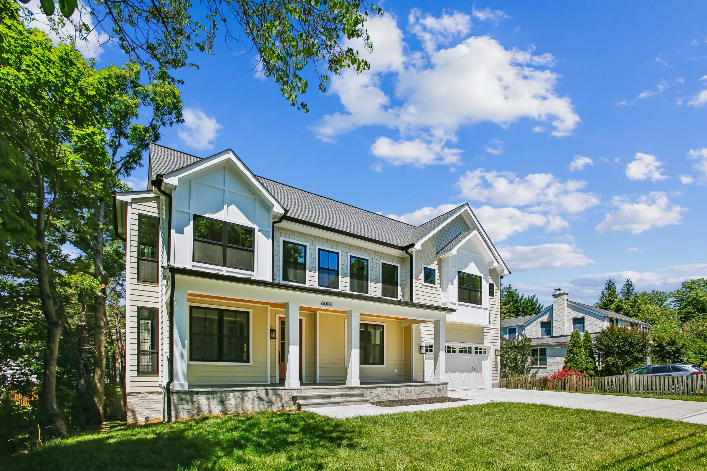 6003 Melvern Dr in Bethesda, a Colonial-built spec home